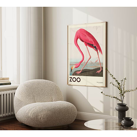 The Zoo Collection, Flamingo - 70x100 cm