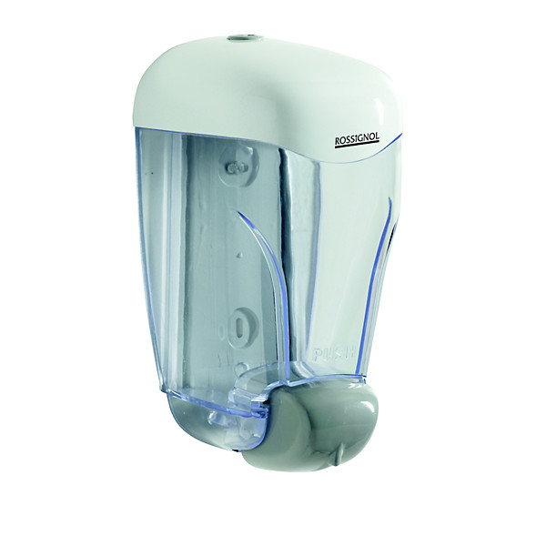 Distributeur de savon OLEANE 0,8L Blanc / Transparent