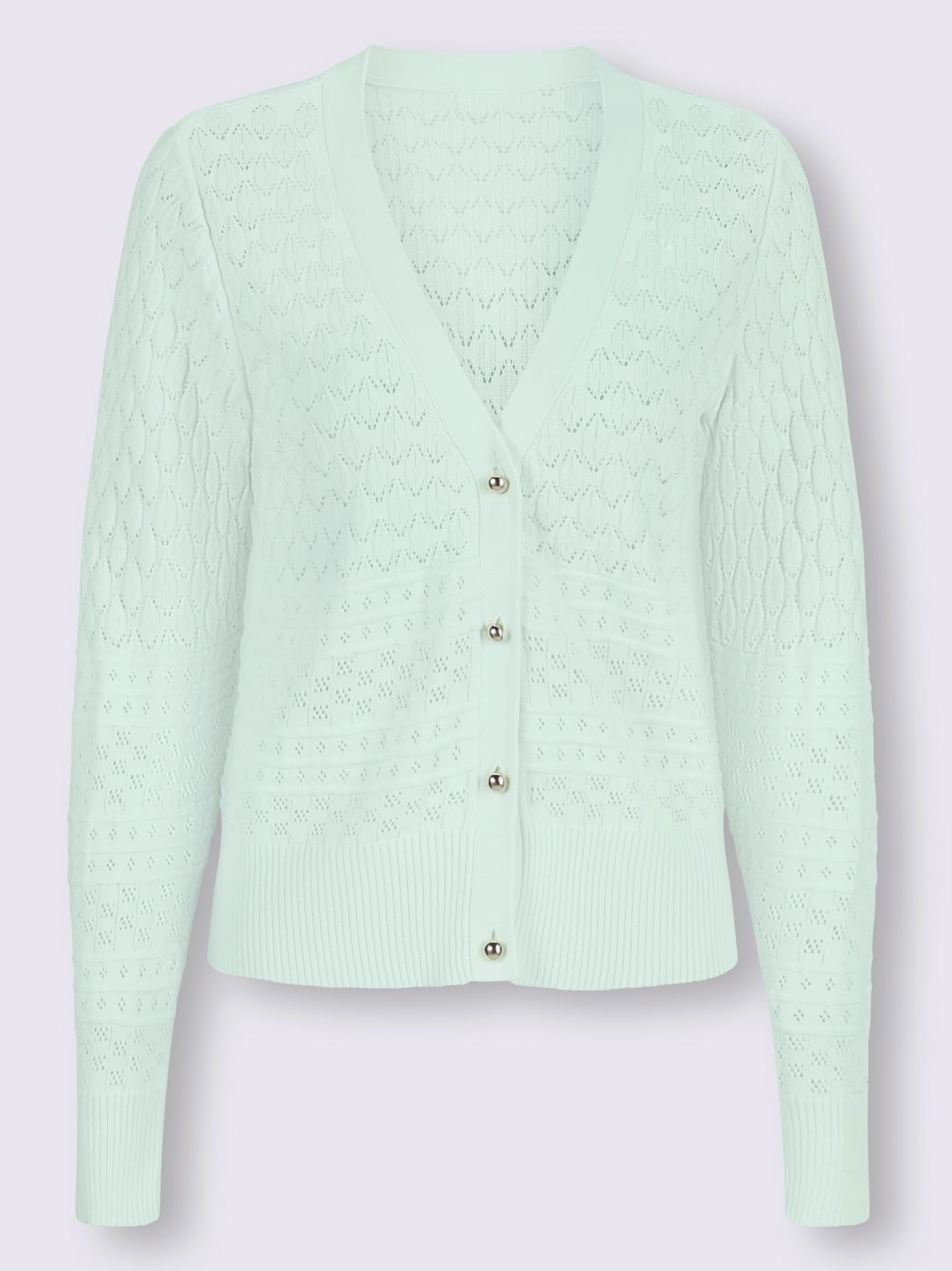 Veste en tricot mélange doux de viscose et de coton
