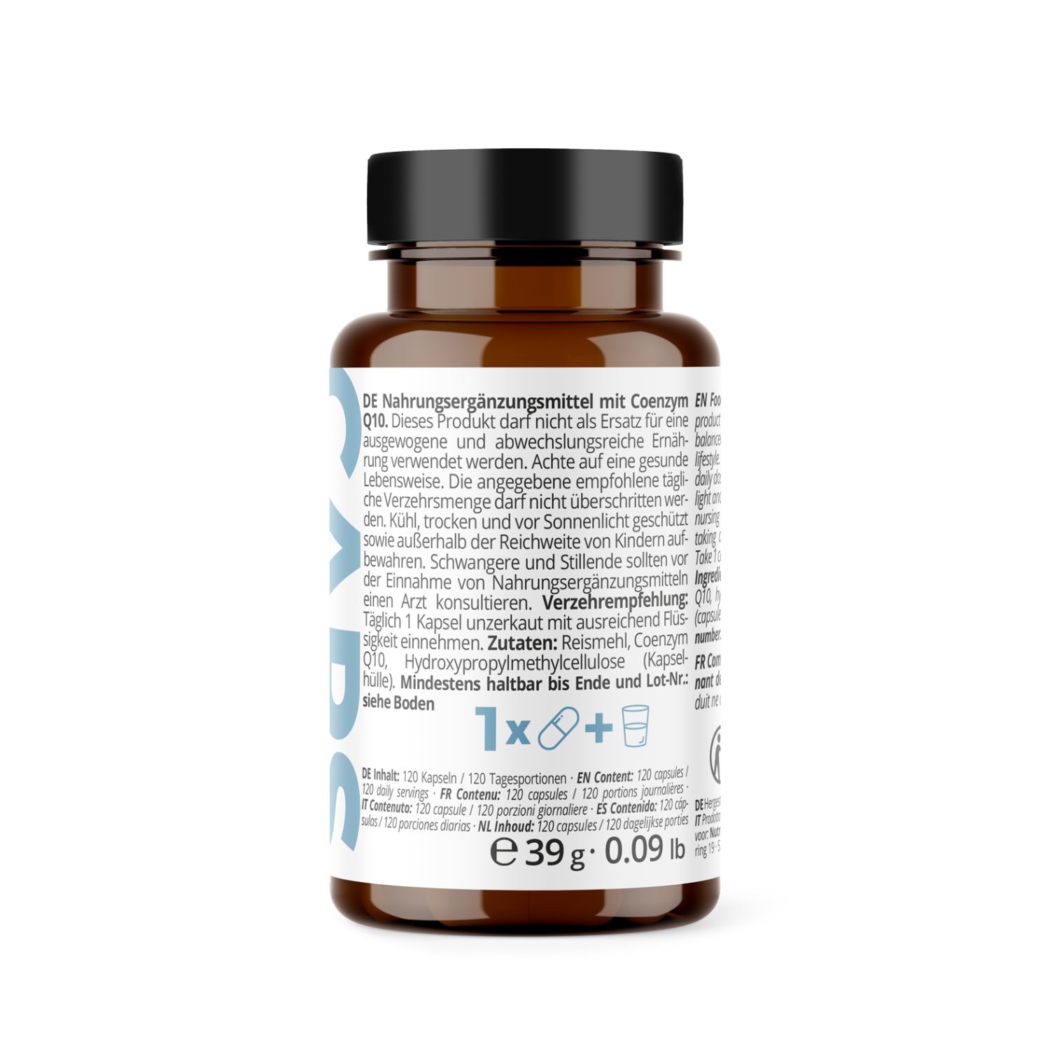 Nutri+ Coenzym Q10 Kapseln 100 mg Ubichinon