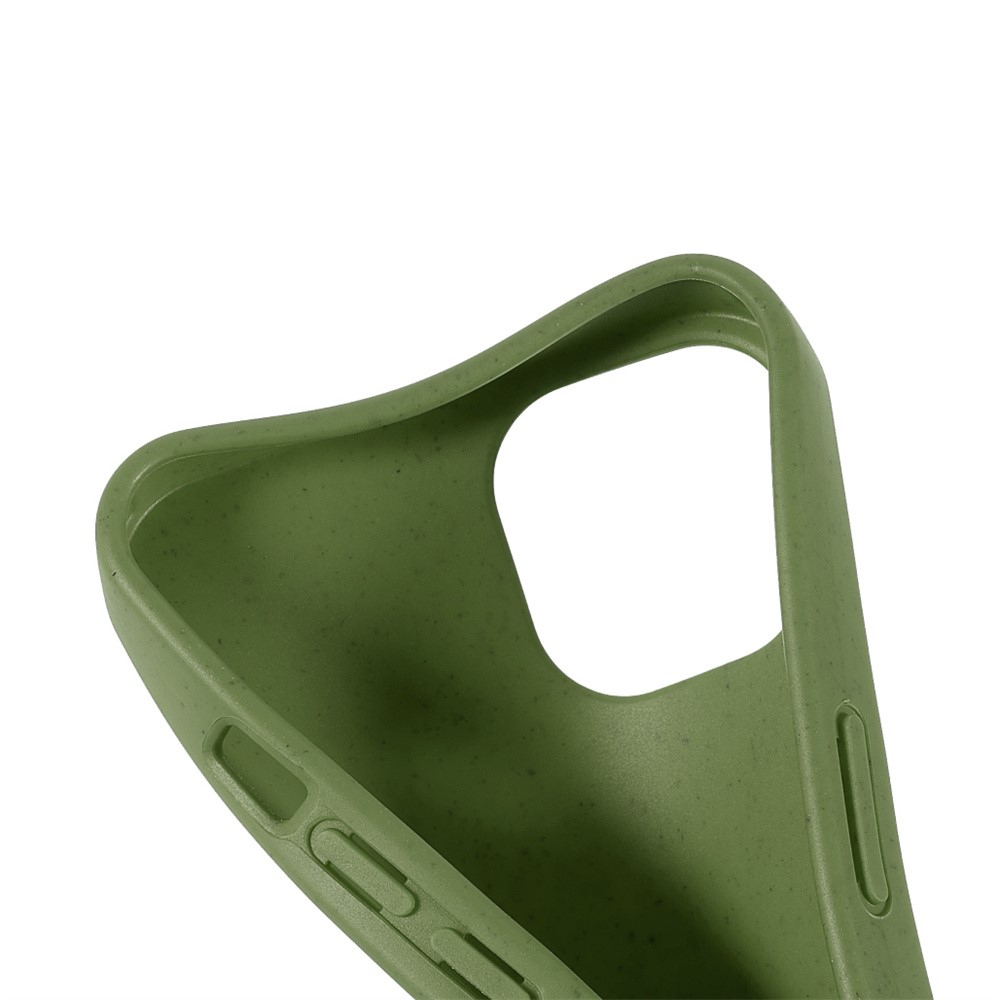 iPhone 14 Bio Gummi Schutzhülle Eco Friendly Nachhaltig Kompostierbar - Olivgrün