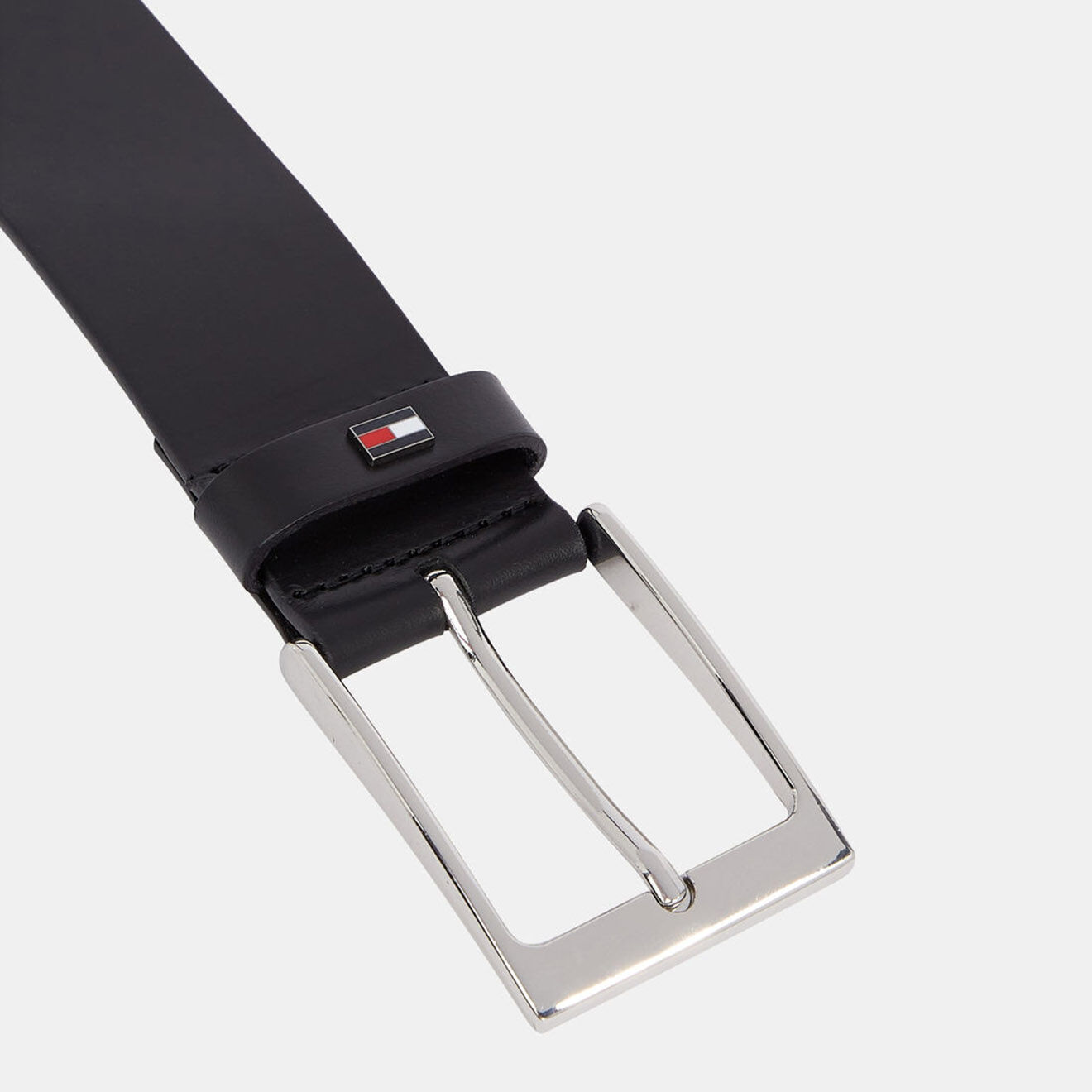 Tommy Hilfiger Ceinture en Cuir Layton noire