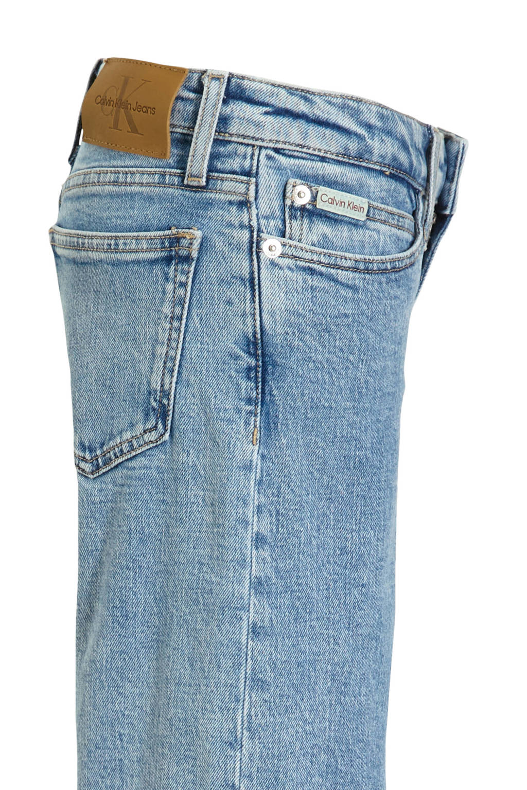 Calvin Klein straight leg jeans salt and pepper blue
