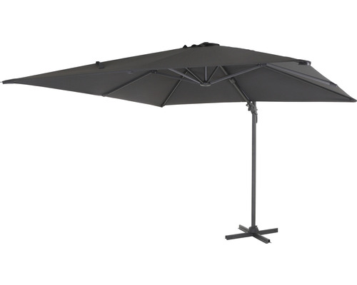Siena Garden Califorina zweefparasol, 300 x 300 cm, antraciet