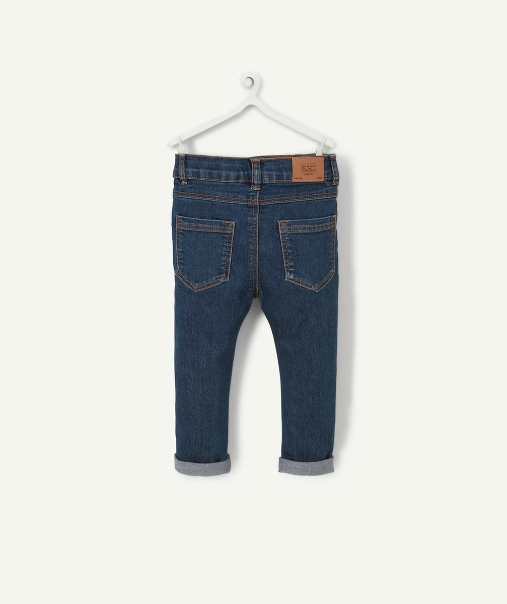 PANTALON DROIT BÉBÉ GARÇON EN JEAN BRUT LOW IMPACT
