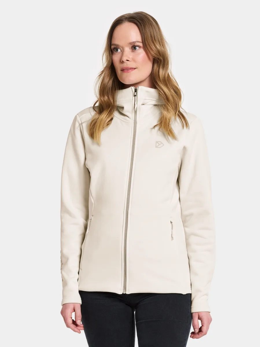 Didriksons Women's Anneli Full Zip 2 Shell White
