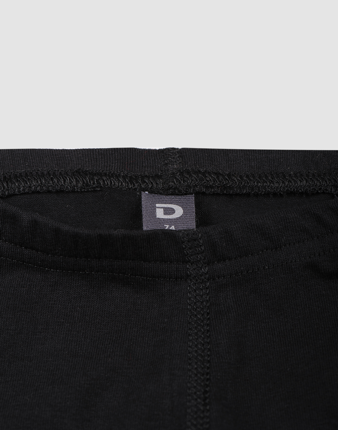 Legging van katoen voor baby's in Zwart