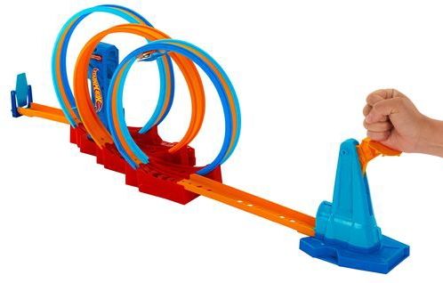Hot Wheels - Ultra Hots Knotsgekke Loopings - Baanset - Inclusief 1 Auto