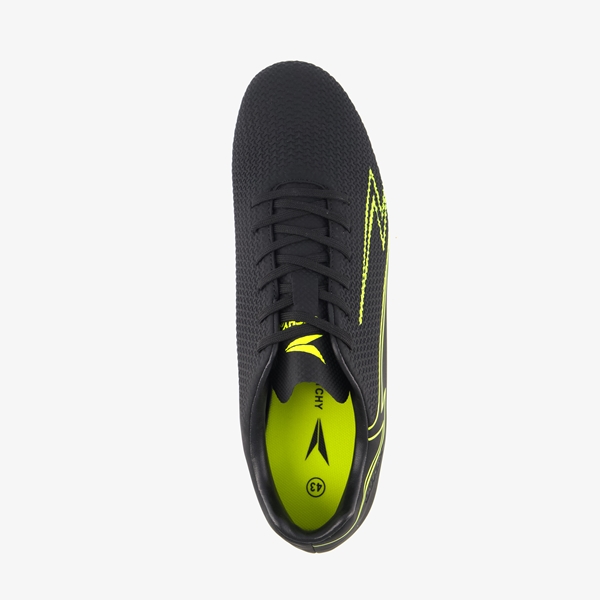 Dutchy Pitch MG heren voetbalschoenen zwart/geel