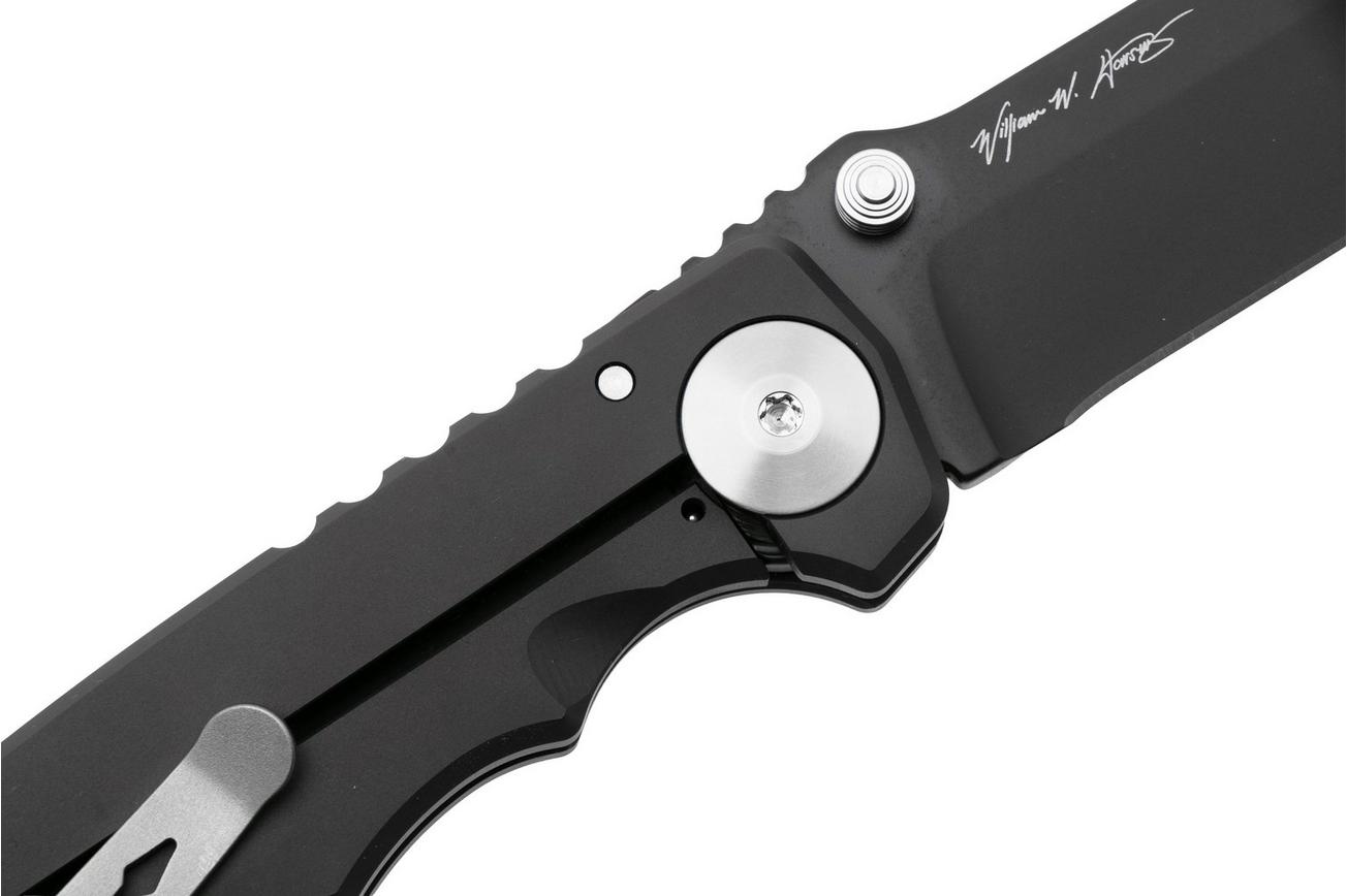 Spartan Blades Harsey Folder, Black PVD, Silver hardware SF5BK-SHW zakmes