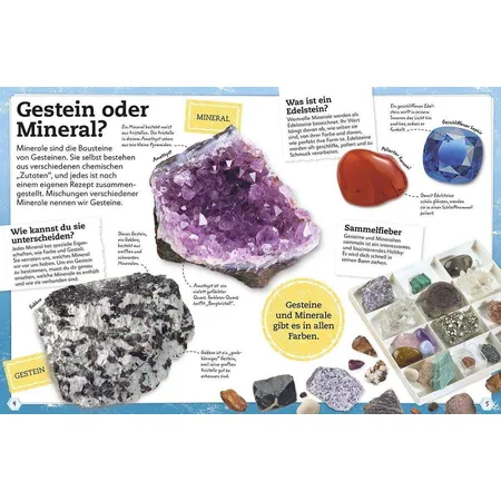 DK Verlag Steine und Mineralien: Entdecken, sammeln und bestimmen