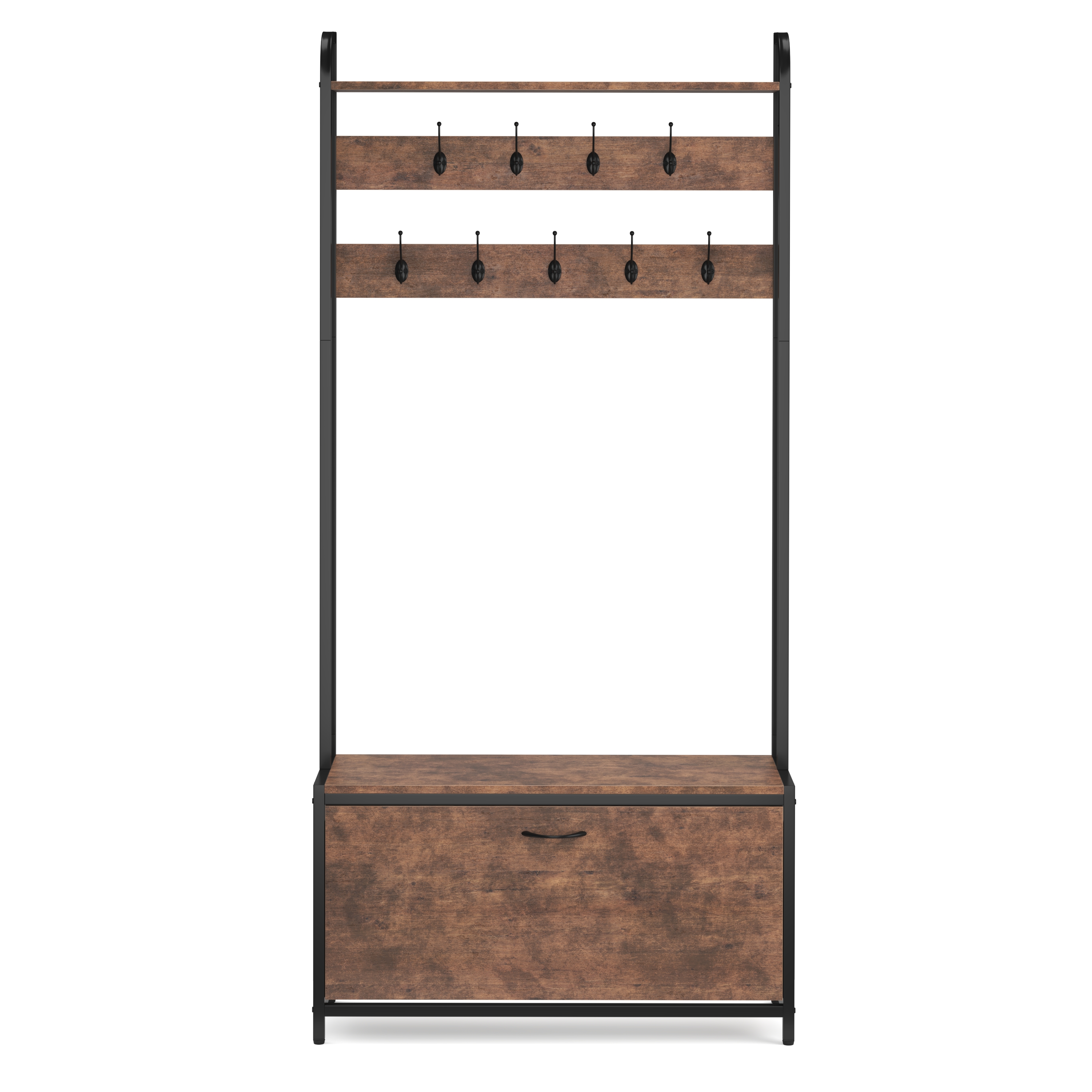 Garderobe Schuhschrank Vintage BONITA 120 x 180 cm