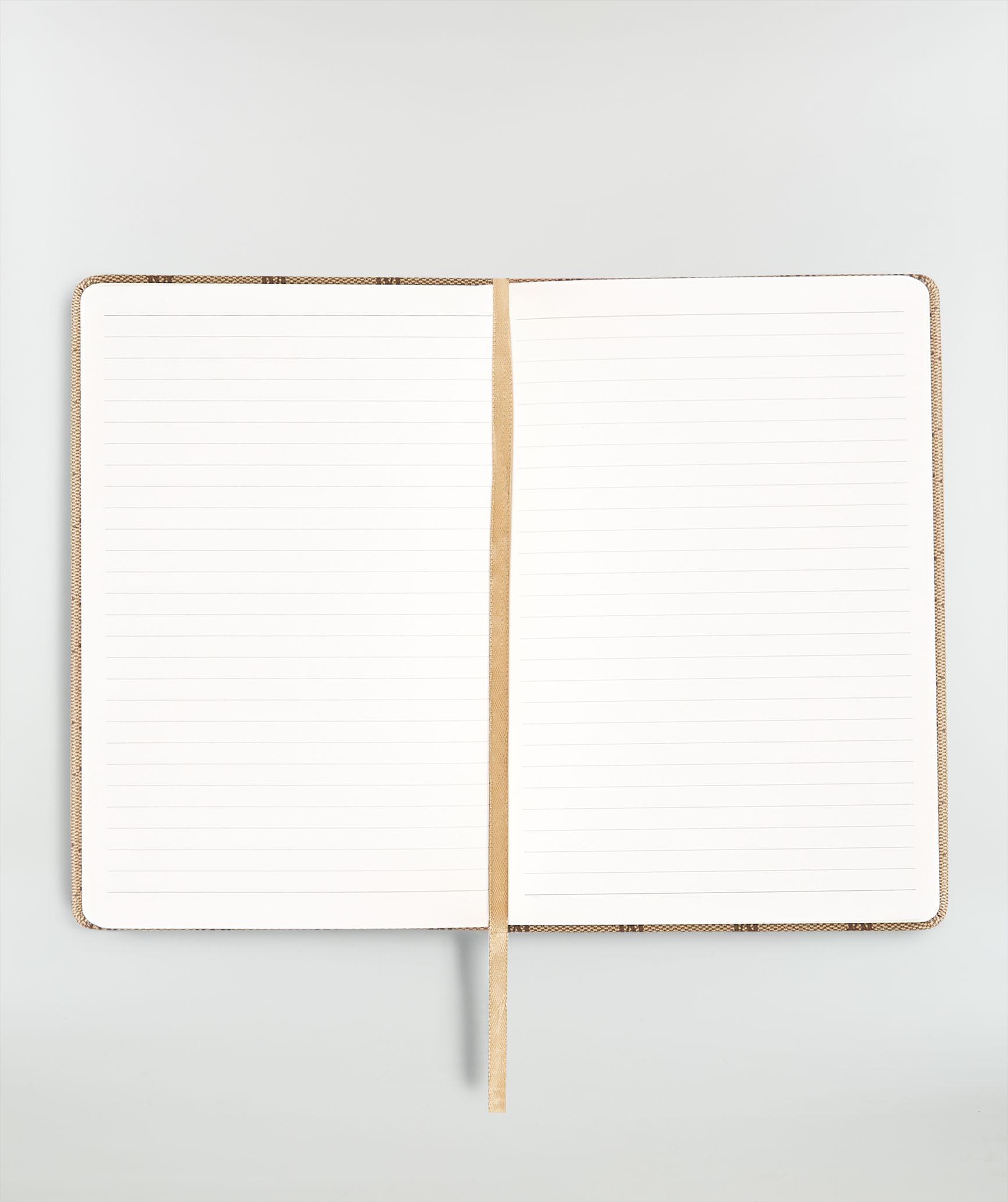 MARLOU notebook met logoprint - mink