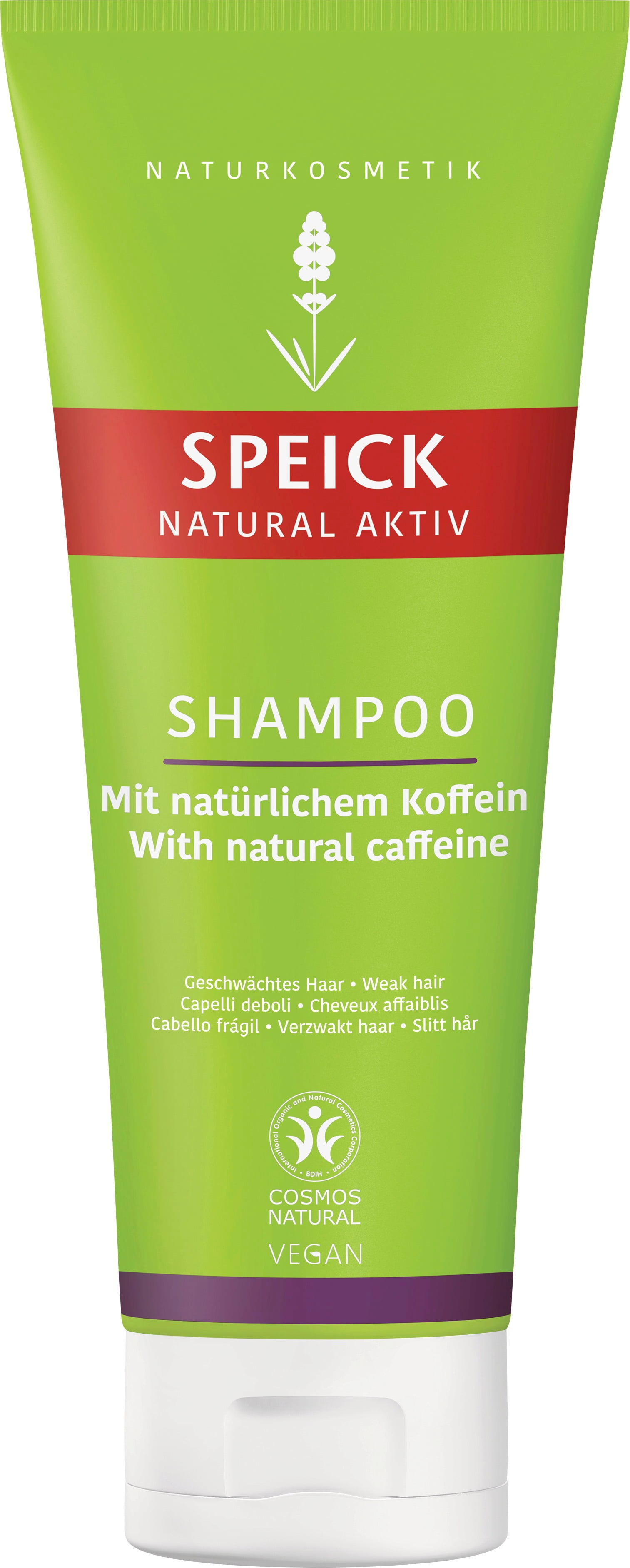 SPEICK  NATURAL AKTIV Shampoo mit natürlichem Koffein, 200 ml