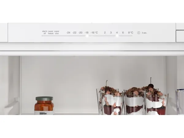 Bosch Serie | 2 KIN965SE0 - Køleskab/fryser - bund-fryser - til indbygning - niche - bredde: 56 cm - dybde: 55 cm - højde: 194 cm - 290 liter - Klasse E