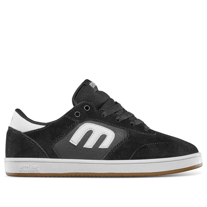 Etnies Kids Windrow Black White Gum 1 US / 32 EU