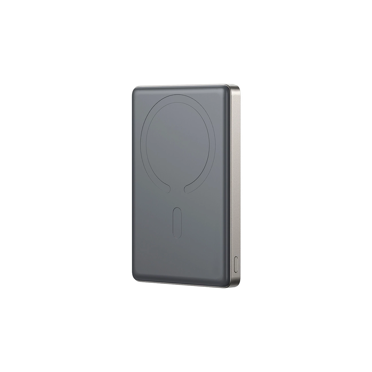 (20W) 10000mAh Magnetische MagSafe Powerbank USB C Power Delivery Ladegerät (JR-PBM08PRO) - Titan Natur