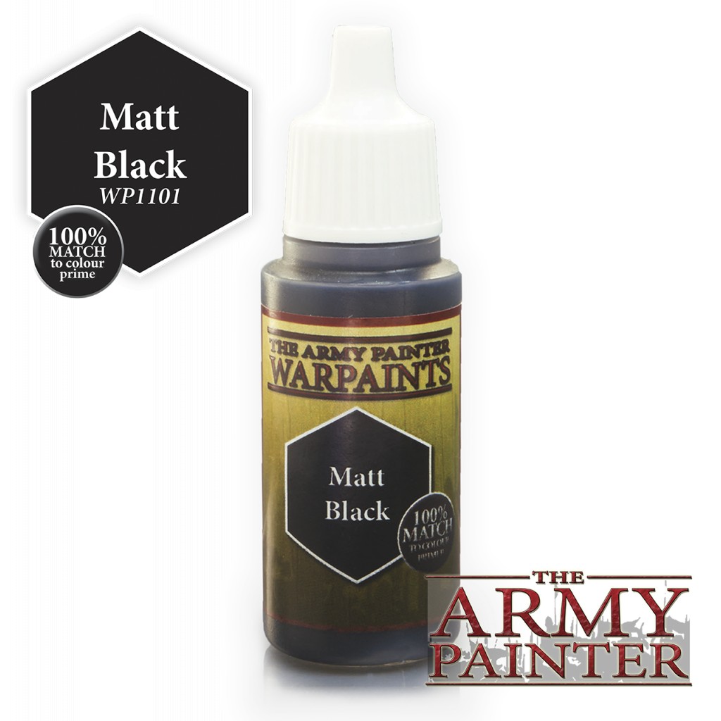 Army Painter Paint: Matt Black
