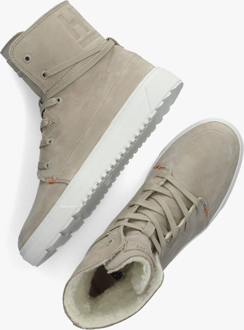 HUB taupe hub hoge sneaker chess 3.0