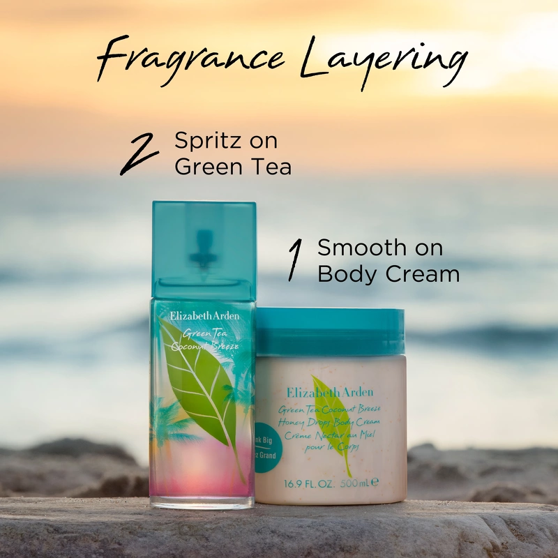 Elizabeth Arden Green Tea Coconut Breeze Body Cream 500 ml