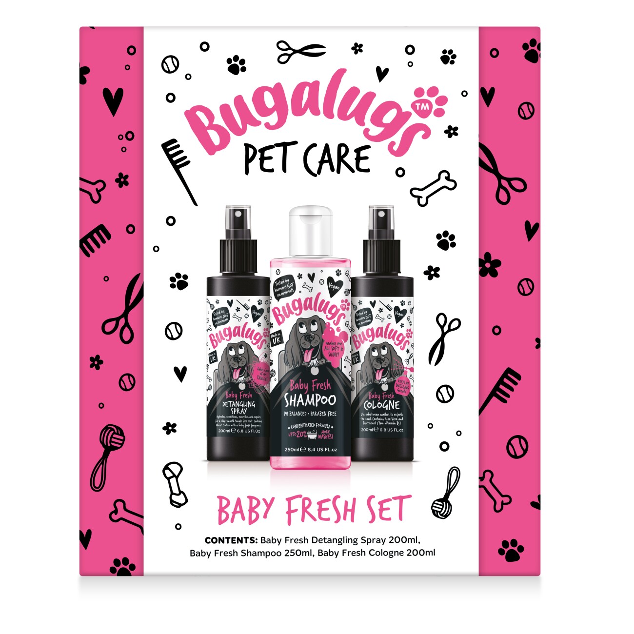 Bugalugs Pflegeset Baby Fresh 3-teilig