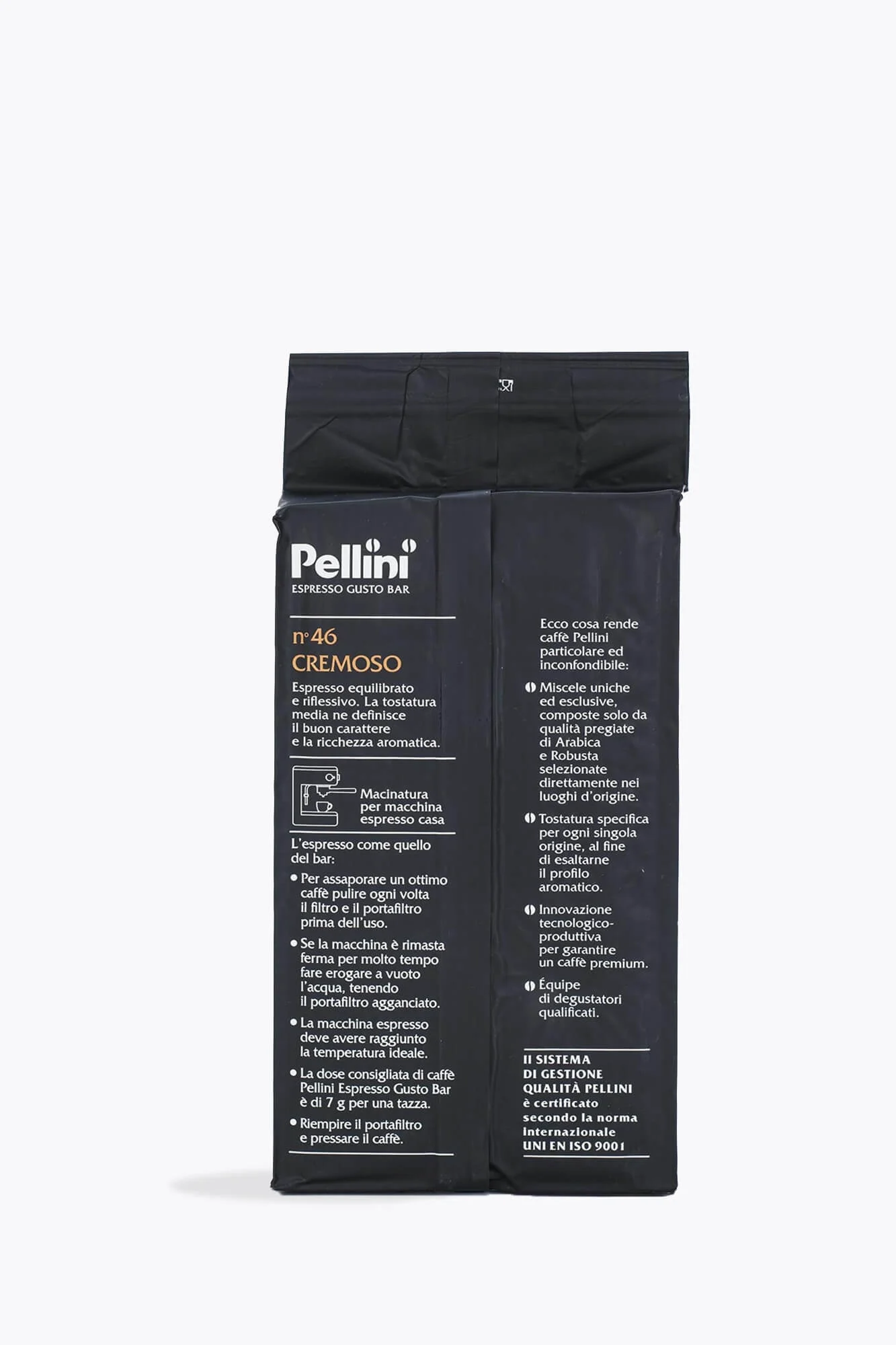 Pellini Espresso Gusto Bar N° 46 Cremoso gemahlen 250g