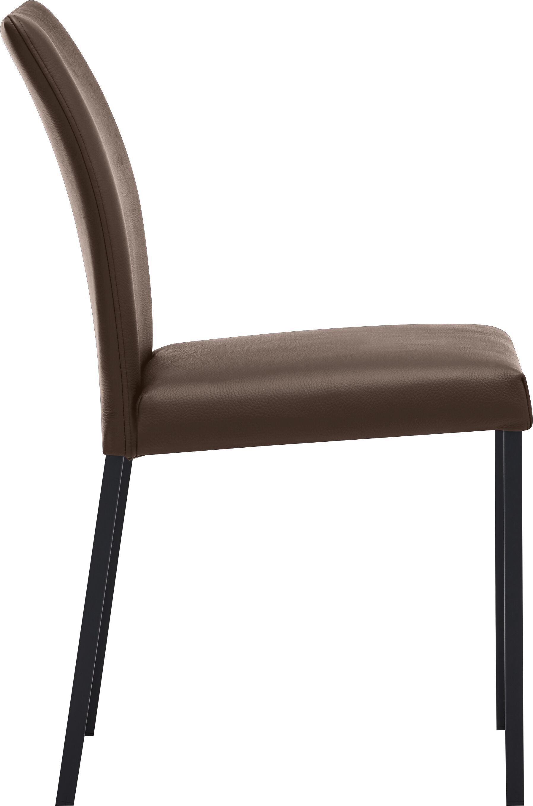 SIENA Stuhl - Dunkelbraun / B: 52.0 cm x T: 44.5 cm x H: 83.0 cm