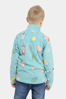 Nordbjørn Malö Fleecejakke, Space Jam Aqua Sea