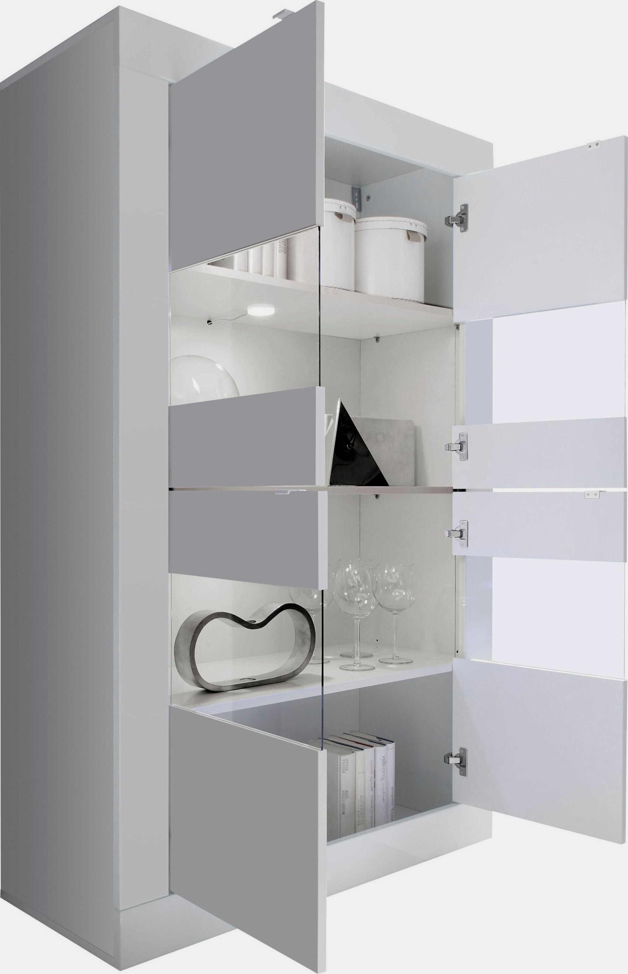 Stauraumvitrine