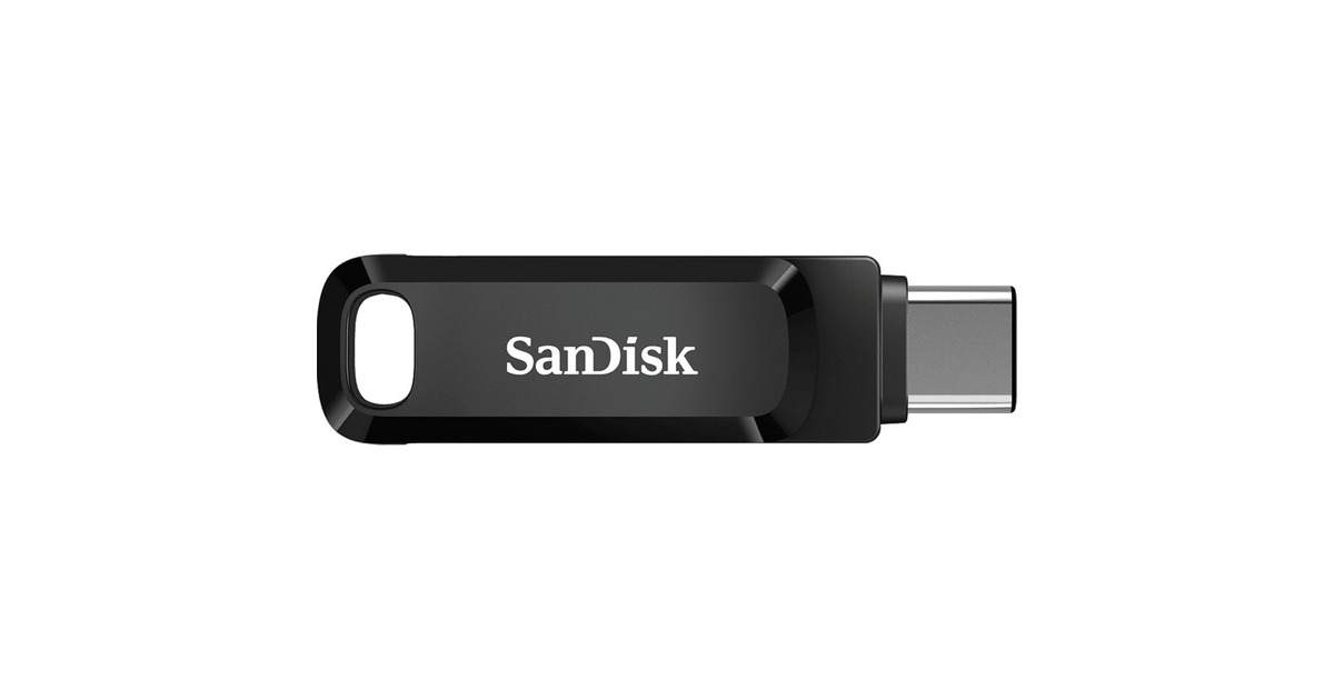 SanDiskUltra Dual Drive Go 256 GB usb-stick  (Zwart, USB-A 3.2 (5 Gbit/s), USB-C 3.2 (5 Gbit/s))