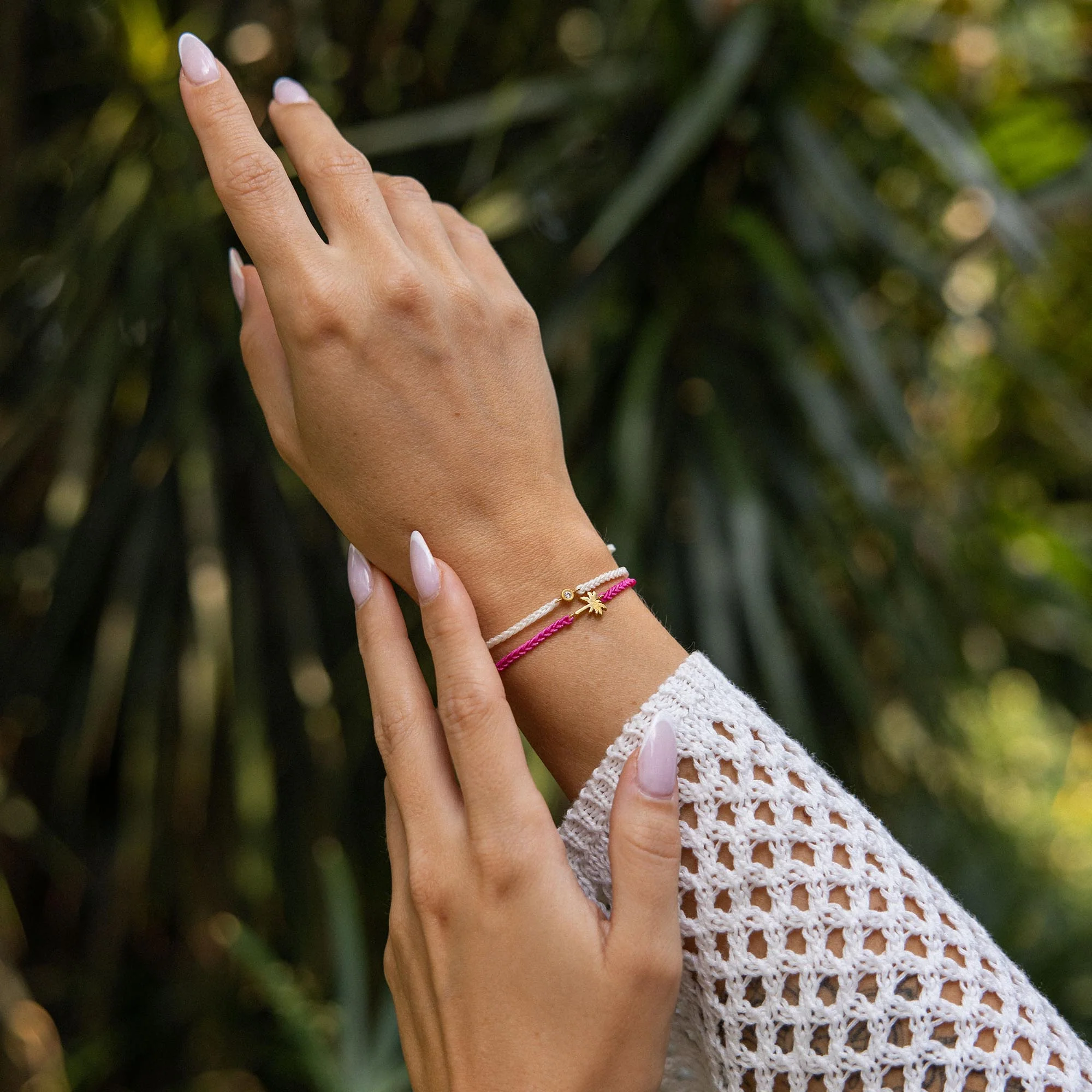 Pink Island Armband Set
