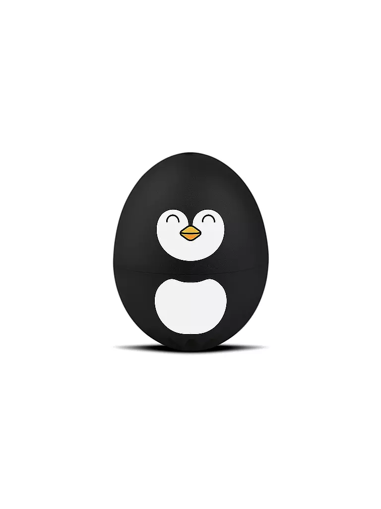 BRAINSTREAM Küchentimer - PiepiEi Wunder der Wildnis 3 Härtegrade Pinguin  schwarz