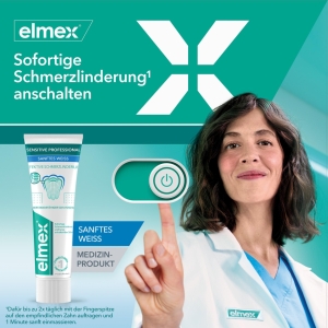 elmex Sensitive Professional Zahnpasta Plus sanftes Weiss