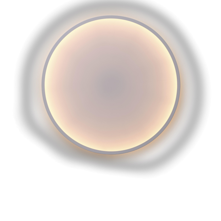 Muuto Calm wandlamp Ø90 zwart