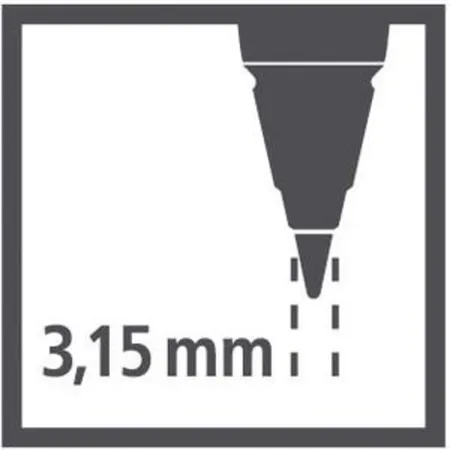 STABILO Nachfüllminen EASYergo, 6 Stück, B