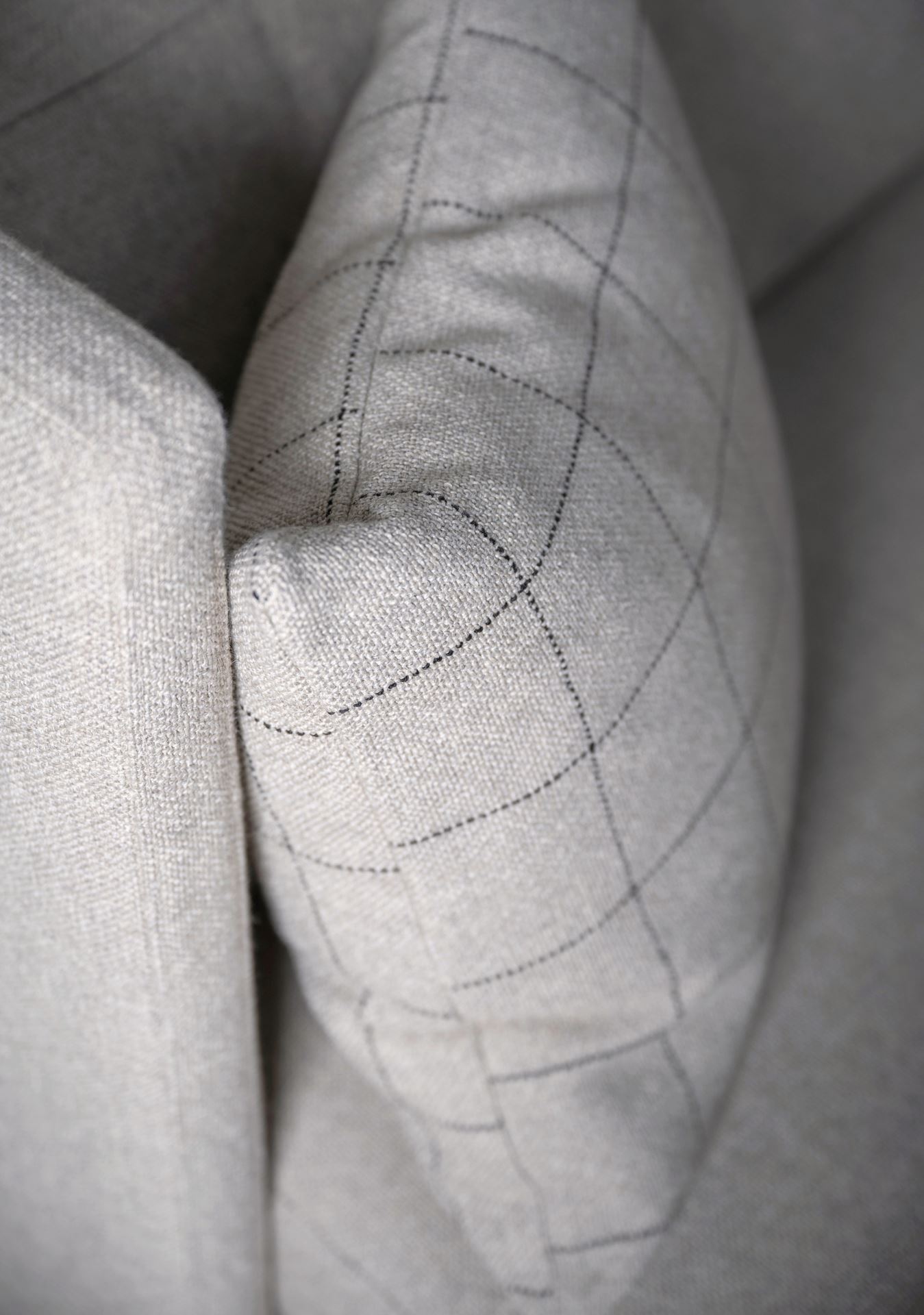 Spisestuesofa beige - 202x78x97 cm