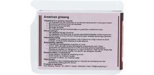 Euro Ginseng American 75CP