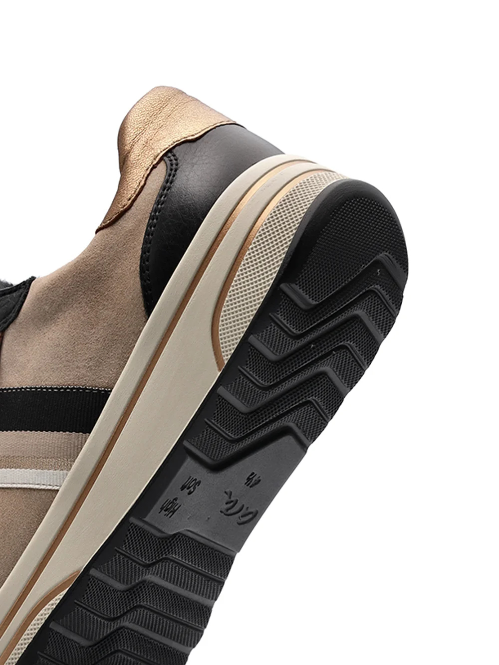 Sneaker Sapporo beige schwarz