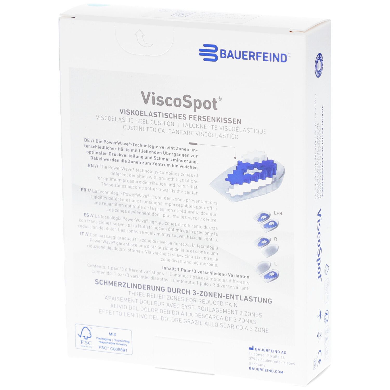 Bauerfeind ViscoSpot® Fersenkissen