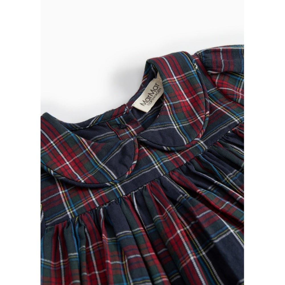 Køb MarMar Check Pilot Navy Check Dulla B LS Kjole