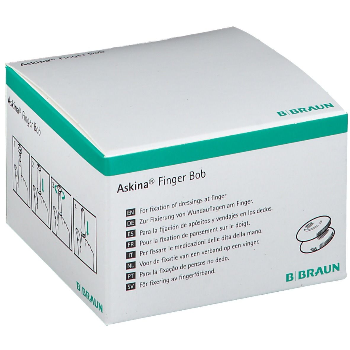 Askina® Finger Bob® weiß