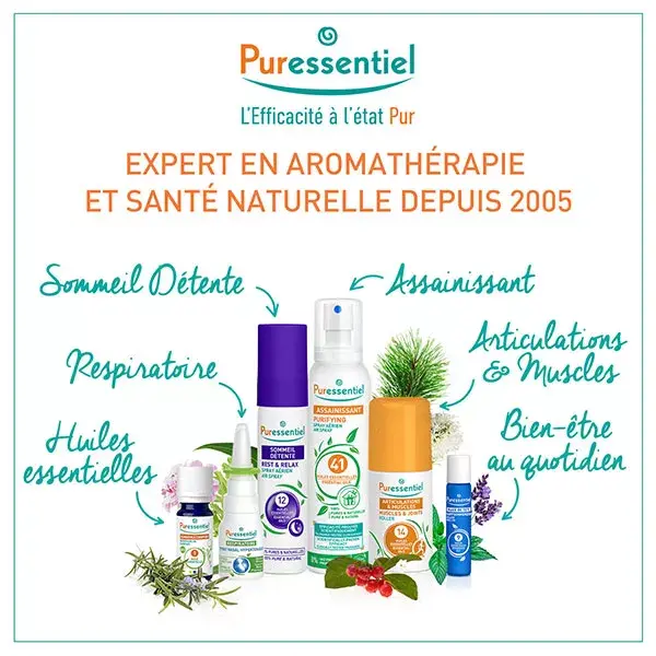 Difusor de óleos essenciais Puressentiel para dormir, 30ml