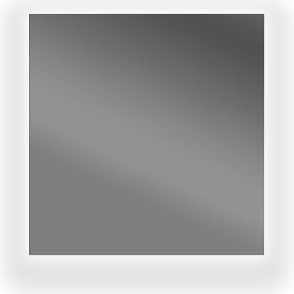 SPEIL CAMARGUE GLIMMRA LED SVART 80X80CM