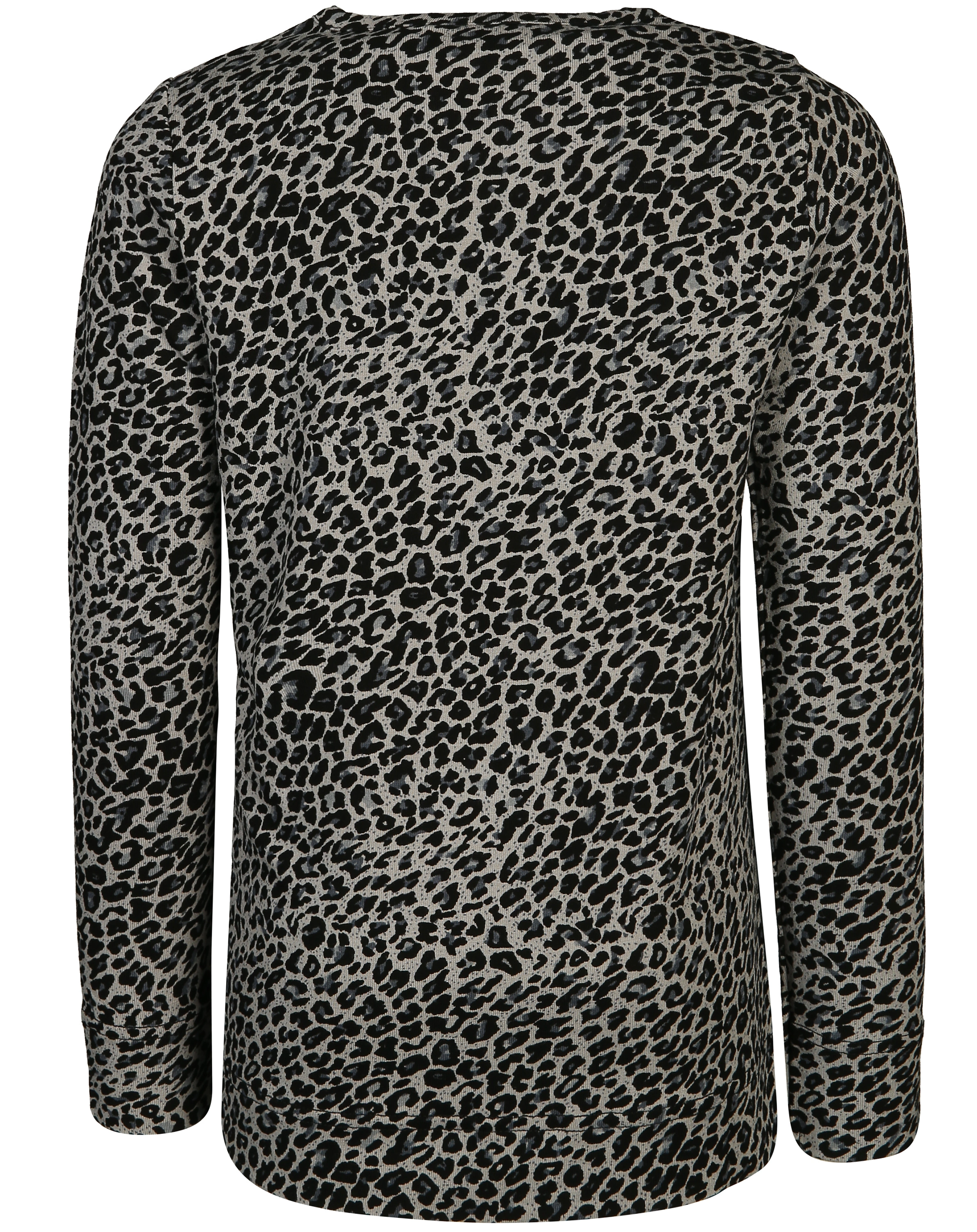 Langarmshirt LEO TEE in grey leo