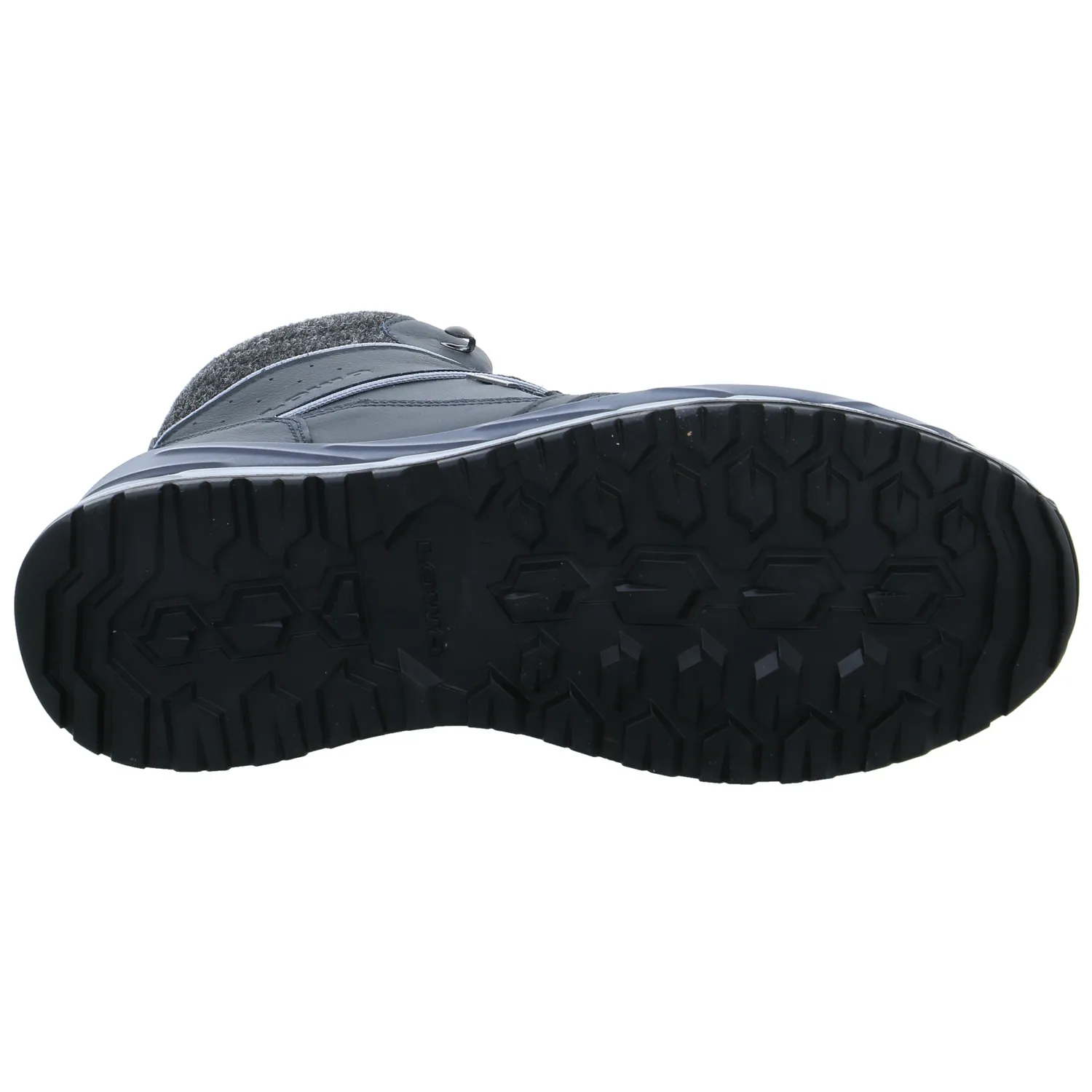 LOWA Snowboots Blau Leder