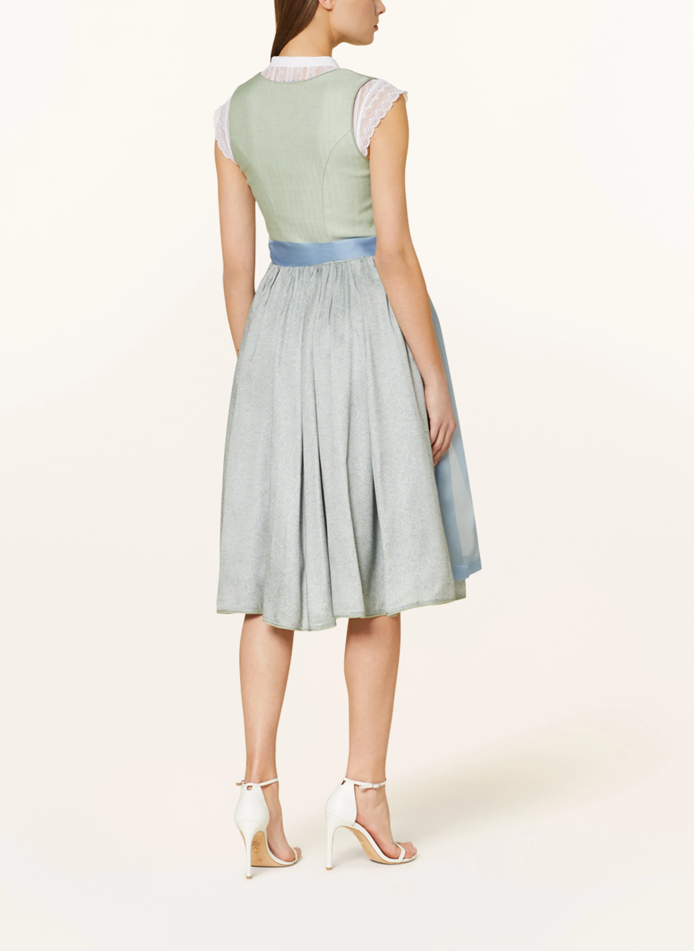KINGA MATHE Dirndl ALCAMO mit Seide und Leinen