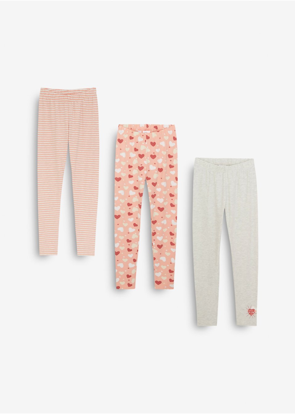 Lot de 3 leggings fille