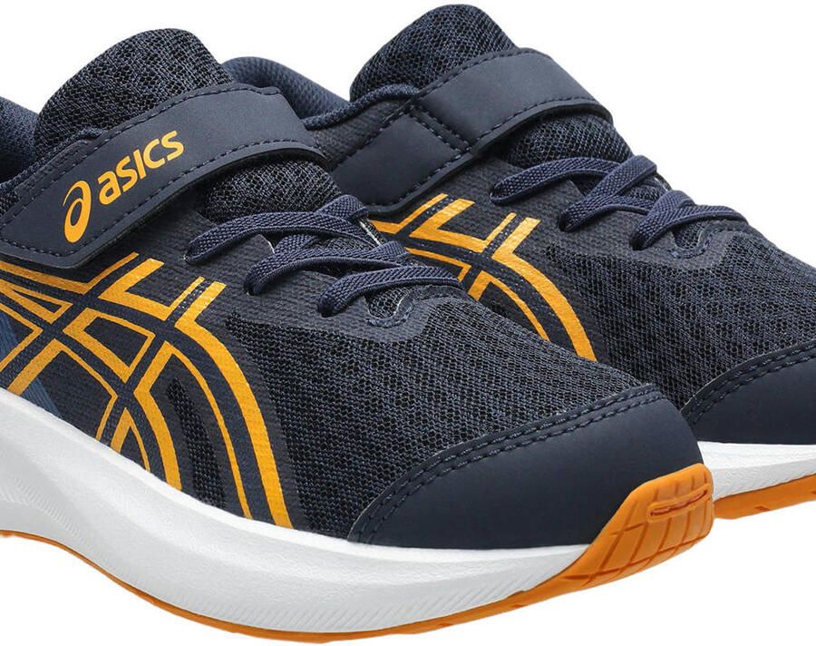 ASICS Patriot 14 hardloopschoenen donkerblauw oranje