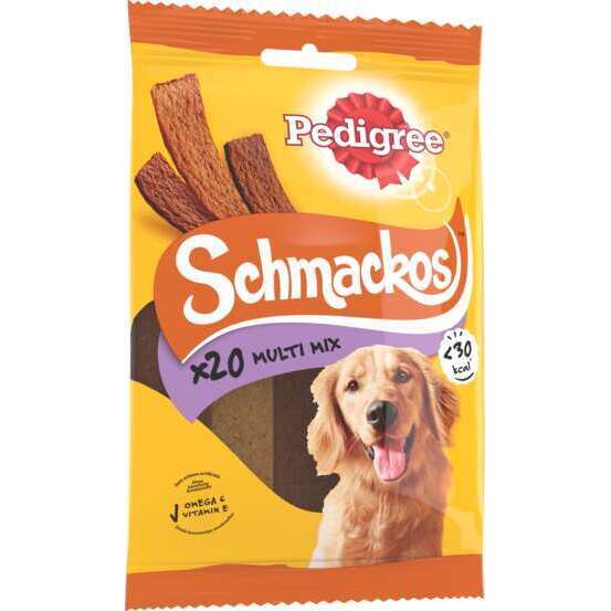 Friandises tendres à la viande Schmackos pour chien x 20