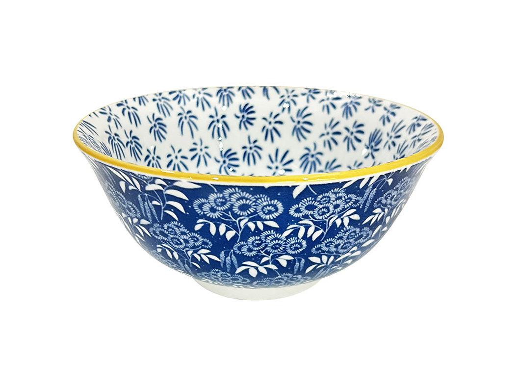 TAÇA PORCELANA ACTUEL PINTADA 15.7X7.8CM 92.8CL